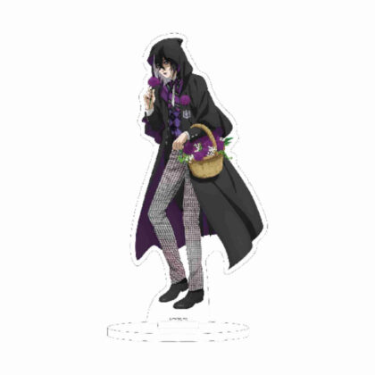 Acrylic stand Black Butler - Boarding School Edition - 06 Gregory Violet (newly drawn illustration) (アクリルスタンド 黒執事 -寄宿学校編- 06 グレゴリー・バイオレット(描き下ろしイラスト))