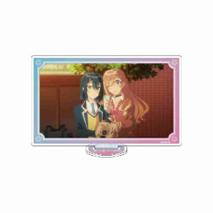 Acrylic stand Voice actor radio backside 07 backside (scene photo illustration) (アクリルスタンド 声優ラジオのウラオモテ 07 ウラ(場面写イラスト))