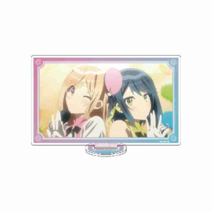Acrylic stand Voice actor radio no Uraomote 08 Front (scene photo illustration) (アクリルスタンド 声優ラジオのウラオモテ 08 オモテ(場面写イラスト))