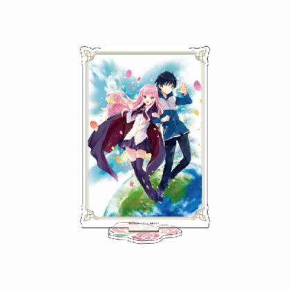 Acrylic stand Zero no Tsukaima 04 Louise & Saito Hiraga (official illustration) (アクリルスタンド ゼロの使い魔 04 ルイズ&平賀才人(公式イラスト))