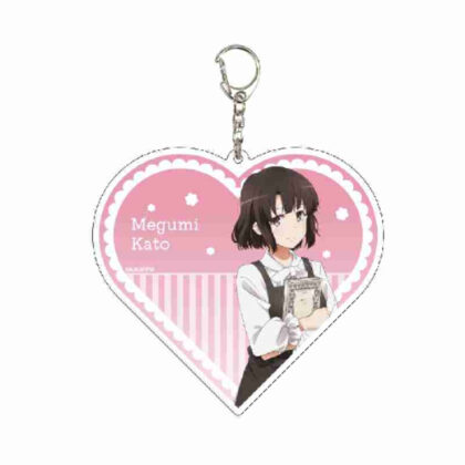 Big acrylic key chain Saekano: How to Raise a Boring Girlfriend Fine 01 Megumi Kato (Original illustration) (デカアクリルキーホルダー 冴えない彼女の育てかたFine 01 加藤恵(描き下ろしイラスト))