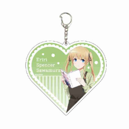 Big acrylic key chain Saekano: How to Raise a Boring Girlfriend Fine 02 Spencer Eriri Sawamura (newly drawn illustration) (デカアクリルキーホルダー 冴えない彼女の育てかたFine 02 澤村・スペンサー・英梨々(描き下ろしイラスト))