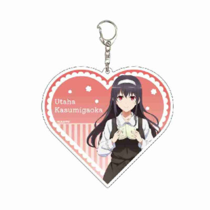 Big Acrylic Keychain Saekano: How to Raise a Boring Girlfriend Fine 03 Utaha Kasumigaoka (Original Illustration) (デカアクリルキーホルダー 冴えない彼女の育てかたFine 03 霞ヶ丘詩羽(描き下ろしイラスト))