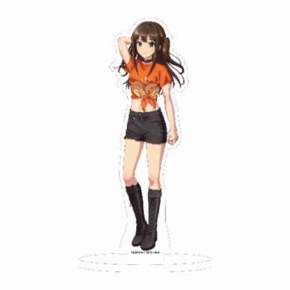 Acrylic stand THE IDOLM@STER CINDERELLA GIRLS 11 Rin Shibuya Original T-shirt Ver. (Original illustration) (アクリルスタンド アイドルマスター シンデレラガールズ 11 渋谷凛 オリジナルTシャツVer.(描き下ろしイラスト))