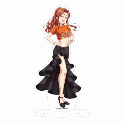 Acrylic stand THE IDOLM@STER CINDERELLA GIRLS 12 Tokiko Zaizen Original T-shirt Ver. (Original illustration) (アクリルスタンド アイドルマスター シンデレラガールズ 12 財前時子 オリジナルTシャツVer.(描き下ろしイラスト))