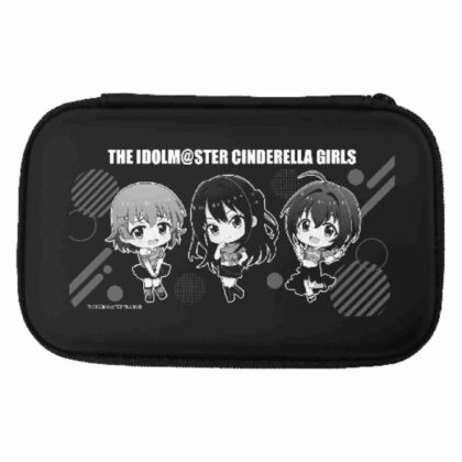 Mobile accessory case THE IDOLM@STER CINDERELLA GIRLS 01 Hinako Kita & Miho Kohinata & Rin Shibuya (Mini character illustration) (モバイルアクセサリーケース アイドルマスター シンデレラガールズ 01喜多日菜子&小日向美穂&渋谷凛(ミニキャライラスト))