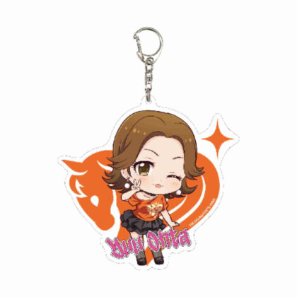 Big acrylic key chain THE IDOLM@STER CINDERELLA GIRLS 03 Yu Ota Original T-shirt Ver. (Mini character illustration) (デカアクリルキーホルダー アイドルマスター シンデレラガールズ 03太田優 オリジナルTシャツVer.(ミニキャライラスト))