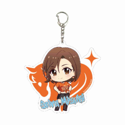 Big acrylic key chain THE IDOLM@STER CINDERELLA GIRLS 10 Seiki Mizuki Original T-shirt Ver. (Mini character illustration) (デカアクリルキーホルダー アイドルマスター シンデレラガールズ 10水木聖來 オリジナルTシャツVer.(ミニキャライラスト))