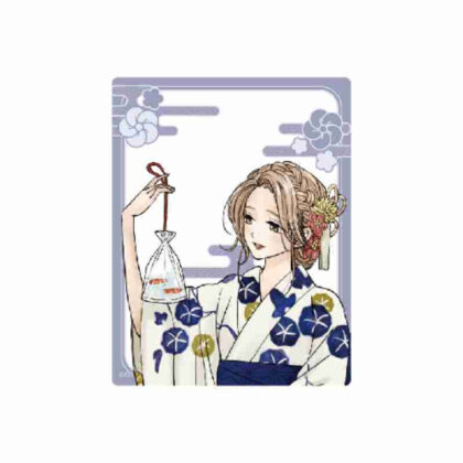 Acrylic card Firefly's Wedding 02 Satsuko Kirigaya Yukata Ver. (Original illustration) (アクリルカード ホタルの嫁入り 02 桐ヶ谷紗都子 浴衣Ver.(描き下ろしイラスト))