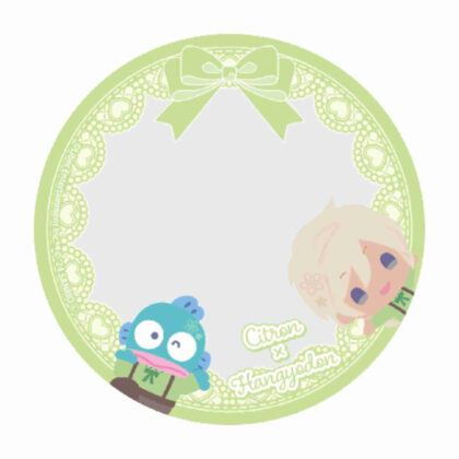 57mm can deco cover A3! x Sanrio characters 05 Citron x Hangyodon (mini character illustration) (57mm缶デコカバー A3!×Sanrio characters 05シトロン×ハンギョドン(ミニキャライラスト))