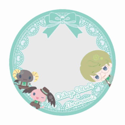 57mm can deco cover A3! x Sanrio characters 06 Chikage Uki x Luro Romanic (mini character illustration) (57mm缶デコカバー A3!×Sanrio characters 06卯木千景×ルロロマニック(ミニキャライラスト))
