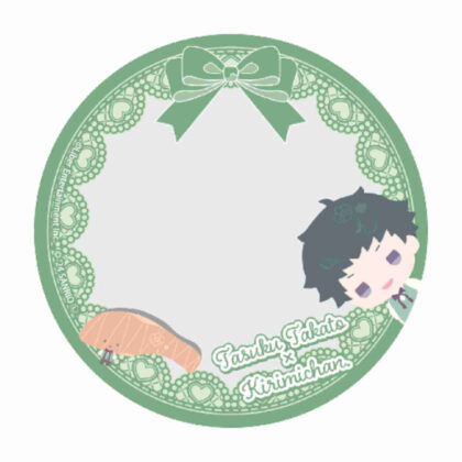 57mm can deco cover A3! x Sanrio characters 20 Takato Jo x KIRIMI-chan. (Mini character illustration) (57mm缶デコカバー A3!×Sanrio characters 20高遠丞×KIRIMIちゃん.(ミニキャライラスト))