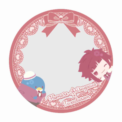 57mm can deco cover A3! x Sanrio characters 22 Homare Arisugawa x Tuxedo Sam (mini character illustration) (57mm缶デコカバー A3!×Sanrio characters 22有栖川誉×タキシードサム(ミニキャライラスト))