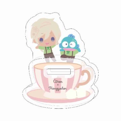 Yurayura acrylic stand A3! x Sanrio characters05 Citron x Hangyodon (mini character illustration) (ゆらゆらアクリルスタンド A3!×Sanrio characters05 シトロン×ハンギョドン(ミニキャライラスト))