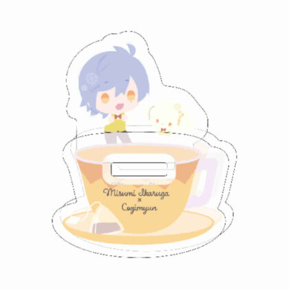 Yurayura acrylic stand A3! x Sanrio characters10 Ikaruga Sankaku x Kogimyun (mini character illustration) (ゆらゆらアクリルスタンド A3!×Sanrio characters10 斑鳩三角×こぎみゅん(ミニキャライラスト))