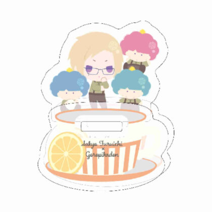 Yurayura acrylic stand A3! x Sanrio characters17 Sakyo Furuichi x Goropikadon (mini character illustration) (ゆらゆらアクリルスタンド A3!×Sanrio characters17 古市左京×ゴロピカドン(ミニキャライラスト))