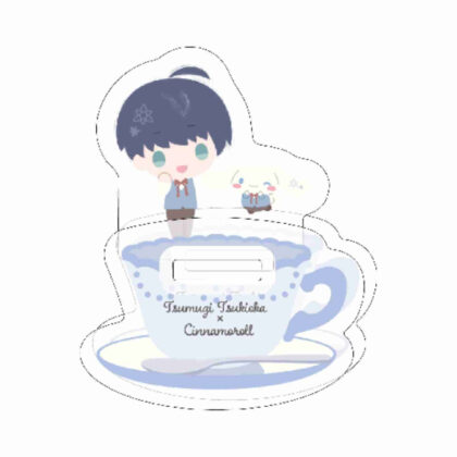 Yurayura acrylic stand A3! x Sanrio characters19 Tsumugi Tsukioka x Cinnamoroll (mini character illustration) (ゆらゆらアクリルスタンド A3!×Sanrio characters19 月岡紬×シナモロール(ミニキャライラスト))