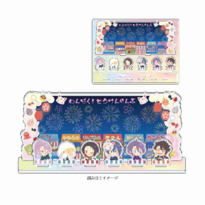 Acrylic diorama Naughty! Touken Ranbu 01 Summer Festival (アクリルジオラマ わんぱく!刀剣乱舞 01 夏祭り)