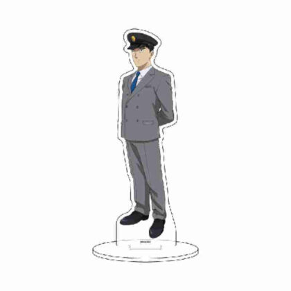 Acrylic stand Mob Psycho 100 III 22 Katsuya Serizawa Station employee style Ver. (Original illustration) (アクリルスタンド モブサイコ100 III 22 芹沢克也 駅員風Ver.(描き下ろしイラスト))