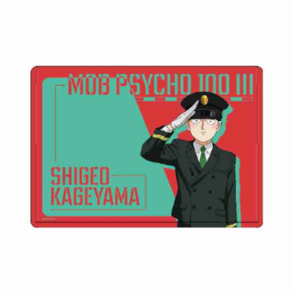 Character Clear Case Mob Psycho 100 III 03 Shigeo Kageyama Station Employee Style Ver. (Original Illustration) (キャラクリアケース モブサイコ100 III 03 影山茂夫 駅員風Ver.(描き下ろしイラスト))