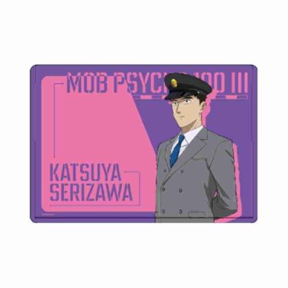 Character Clear Case Mob Psycho 100 III 05 Katsuya Serizawa Station Employee Style Ver. (Original Illustration) (キャラクリアケース モブサイコ100 III 05 芹沢克也 駅員風Ver.(描き下ろしイラスト))