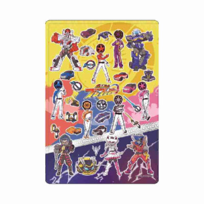 Character Clear Case Bakujo Sentai Bunbunjar 01 Collective Design A (Graph Art Illustration) (キャラクリアケース 爆上戦隊ブンブンジャー 01 集合デザインA(グラフアートイラスト))
