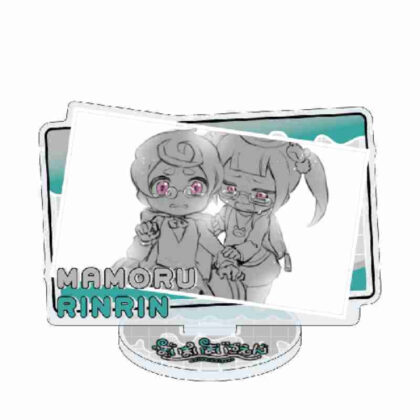 Acrylic stand Maimai Maigoen 44 Mamoru & Rinrin (official illustration) (アクリルスタンド まいまいまいごえん 44 マモル&リンリン(公式イラスト))