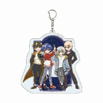 Big acrylic keychain Cardfight!! Vanguard Divinez 04 Collective Design D (Graph Art Illustration) (デカアクリルキーホルダー カードファイト!! ヴァンガード Divinez 04 集合デザインD(グラフアートイラスト))