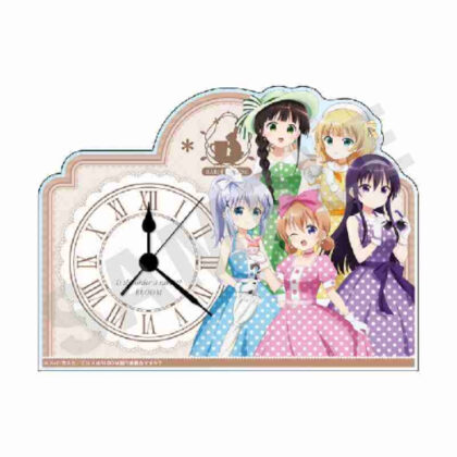 Is the order a rabbit? BLOOM acrylic clock (ご注文はうさぎですか? BLOOM アクリルクロック)