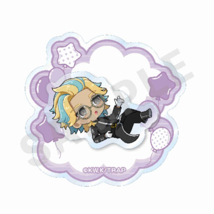 Tokyo Revengers Fuwatto Series Acrylic Badge Ryudo Haitani (東京リベンジャーズ ふわっとシリーズ アクリルバッジ灰谷竜胆)