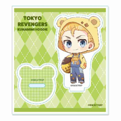 Tokyo Revengers Puchichoko Mini Acrylic Stand Kumamimi Parker Ver. Hanagaki Budou (東京リベンジャーズ ぷちちょこミニアクリルスタンド くまみみパーカーVer. 花垣武道)