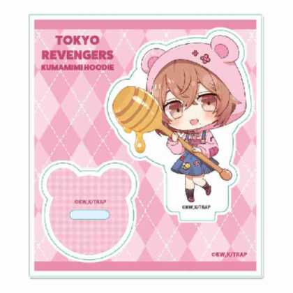 Tokyo Revengers Puchichoko Mini Acrylic Stand Kumamimi Parker Ver. Tachibana Hinata (東京リベンジャーズ ぷちちょこミニアクリルスタンド くまみみパーカーVer. 橘日向)