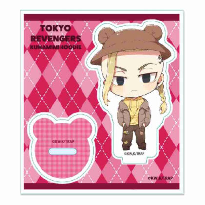 Tokyo Revengers Puchichoko Mini Acrylic Stand Kumamimi Parker Ver. Ken Ryuguji (東京リベンジャーズ ぷちちょこミニアクリルスタンド くまみみパーカーVer. 龍宮寺堅)