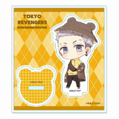Tokyo Revengers Puchichoko Mini Acrylic Stand Kumamimi Parker Ver. Takashi Mitsutani (東京リベンジャーズ ぷちちょこミニアクリルスタンド くまみみパーカーVer. 三ツ谷隆)