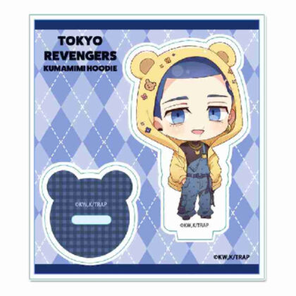 Tokyo Revengers Puchichoko Mini Acrylic Stand Kumamimi Parker Ver. Shiba Hakkai (東京リベンジャーズ ぷちちょこミニアクリルスタンド くまみみパーカーVer. 柴八戒)