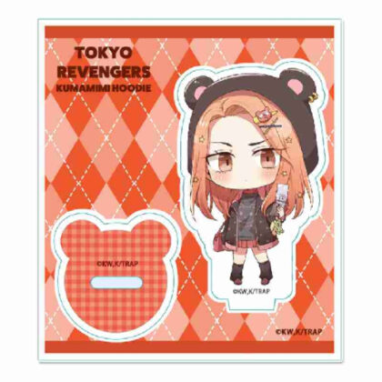 Tokyo Revengers Puchichoko Mini Acrylic Stand Kumamimi Parker Ver. Shiba Yuzuha (東京リベンジャーズ ぷちちょこミニアクリルスタンド くまみみパーカーVer. 柴柚葉)