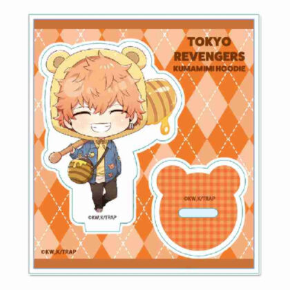 Tokyo Revengers Puchichoko Mini Acrylic Stand Kumamimi Parker Ver. Nahoya Kawada (東京リベンジャーズ ぷちちょこミニアクリルスタンド くまみみパーカーVer. 河田ナホヤ)