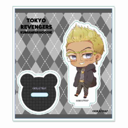 Tokyo Revengers Puchichoko Mini Acrylic Stand Kumamimi Parker Ver. Tetsuta Kisaki (東京リベンジャーズ ぷちちょこミニアクリルスタンド くまみみパーカーVer. 稀咲鉄太)