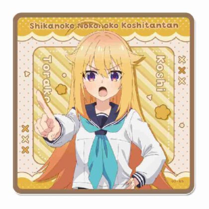 しかのこのこのここしたんたん ラバーマットコースター 虎視虎子 (Shikanokokokokoshintan 橡膠墊杯墊 Torami Torako)