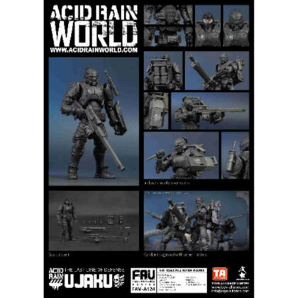 TOYS ALLIANCE LIMITED Acid Rain 1/18 Scale FAV-A124 Crow (TOYS ALLIANCE LIMITED アシッドレイン 1/18スケールFAV-A124 烏鵲)