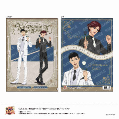 New Prince of Tennis Clear File -Black or White Volume 3- C Shuichiro Oishi/Eiji Kikumaru (新テニスの王子様 クリアファイル-Black or White 第3弾- C 大石秀一郎・菊丸英二)