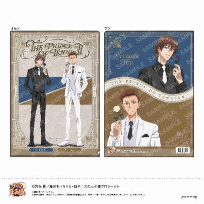 New Prince of Tennis Clear File -Black or White Volume 3- D Shusuke Fuji/Yuta Fuji (新テニスの王子様 クリアファイル-Black or White 第3弾- D 不二周助・不二裕太)