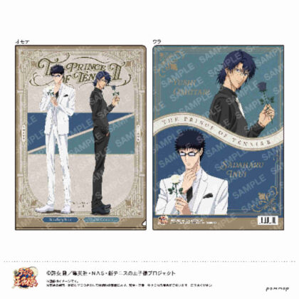New Prince of Tennis Clear File -Black or White Vol. 3- E Sadaharu Inui/Yuji Oshizumi (新テニスの王子様 クリアファイル-Black or White 第3弾- E 乾貞治・忍足侑士)