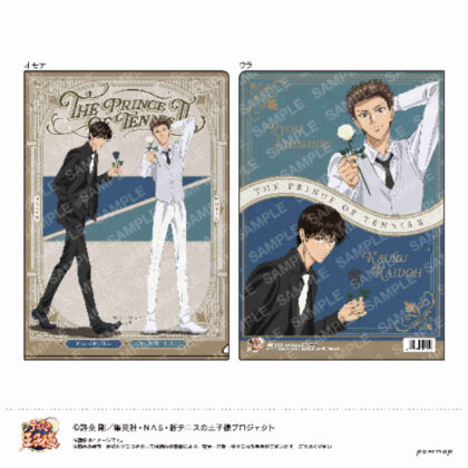 New Prince of Tennis Clear File -Black or White Part 3-F Kaoru Kaido/Ryo Shishido (新テニスの王子様 クリアファイル-Black or White 第3弾- F 海堂薫・宍戸亮)