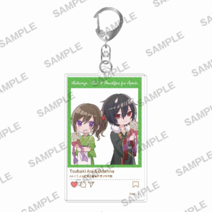 Fujimi L Bunko 10th Anniversary Fair SNS style acrylic key chain “Kakuriyo no Yadome” (富士見L文庫 刊行10周年記念フェア SNS風アクリルキーホルダー 『かくりよの宿飯』)