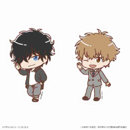 Ron Kamonohashi's Forbidden Mystery Ron & Toto's Friendship Sticker One-handed High Five (鴨乃橋ロンの禁断推理 ロン&トトのなかよしステッカー片手ハイタッチ)