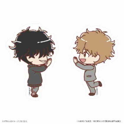 Ron Kamonohashi's Forbidden Mystery Ron & Toto's Friendship Sticker High Five with Both Hands (鴨乃橋ロンの禁断推理 ロン&トトのなかよしステッカー両手ハイタッチ)