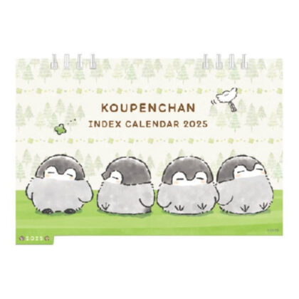 Koupen-chan CL-076 2025 Desk Calendar (コウペンちゃん CL-076 2025年 卓上カレンダー)