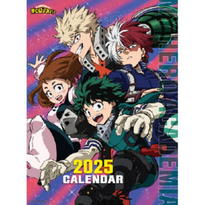 My Hero Academia 2025 Calendar (僕のヒーローアカデミア 2025年度カレンダー)
