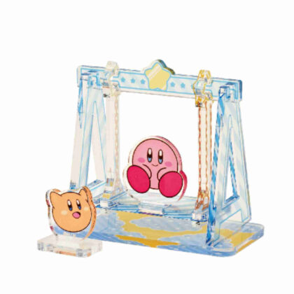 Kirby's Dream Land Moving Diorama Acrylic Stand ③ Swing (Kirby & Scarfi) (星のカービィ うごくジオラマアクリルスタンド③ブランコ(カービィ&スカーフィ))